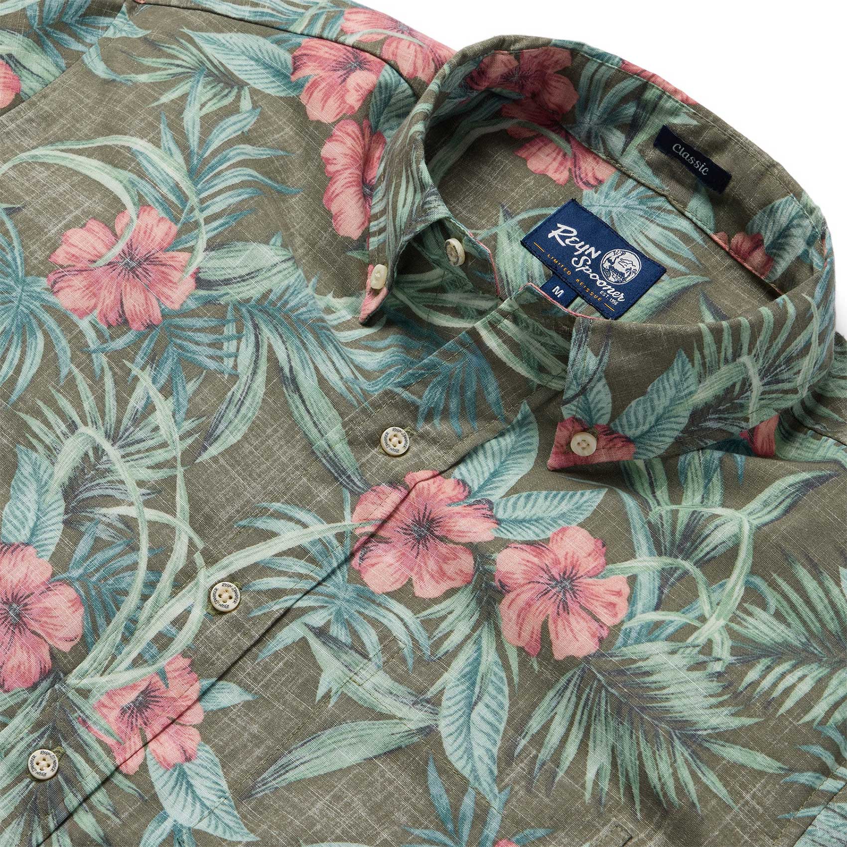 Palm Floral - Olive - Image 2